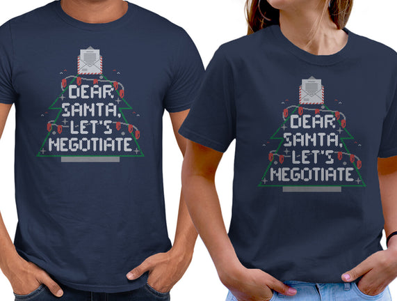 Dear Santa Let's Negotiate