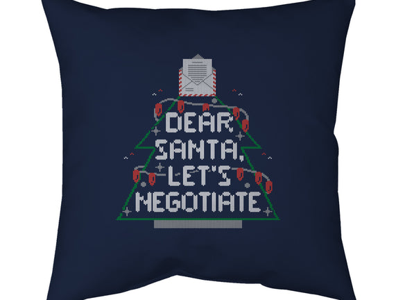 Dear Santa Let's Negotiate