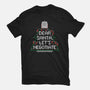 Dear Santa Let's Negotiate-unisex basic tee-eduely