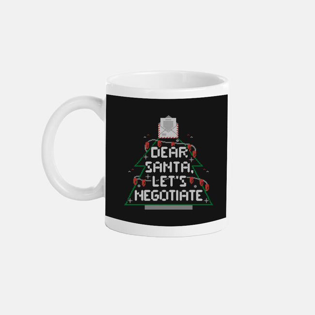 Dear Santa Let's Negotiate-none mug drinkware-eduely