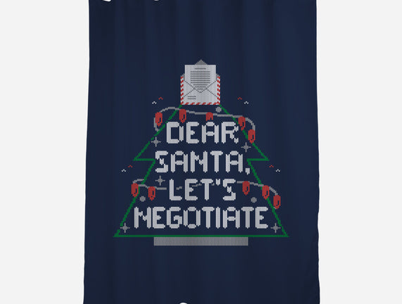 Dear Santa Let's Negotiate