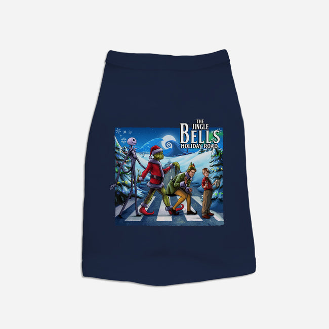 The Jingle Bells-dog basic pet tank-daobiwan