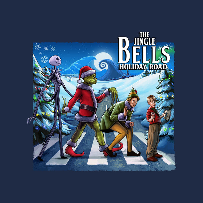 The Jingle Bells-womens v-neck tee-daobiwan