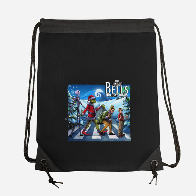 The Jingle Bells-none drawstring bag-daobiwan