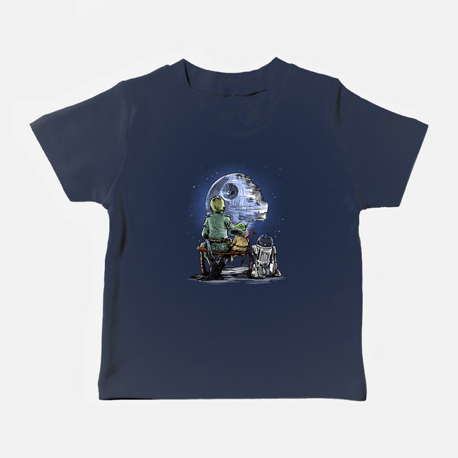 Master And Apprentice Gazing-baby basic tee-zascanauta