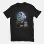 Master And Apprentice Gazing-womens fitted tee-zascanauta