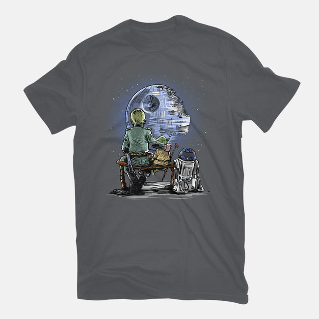 Master And Apprentice Gazing-mens heavyweight tee-zascanauta