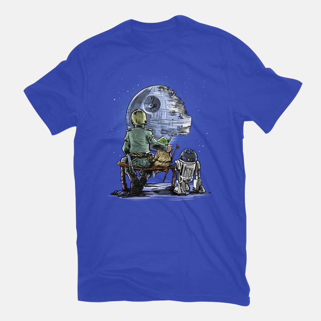 Master And Apprentice Gazing-mens heavyweight tee-zascanauta
