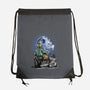 Master And Apprentice Gazing-none drawstring bag-zascanauta