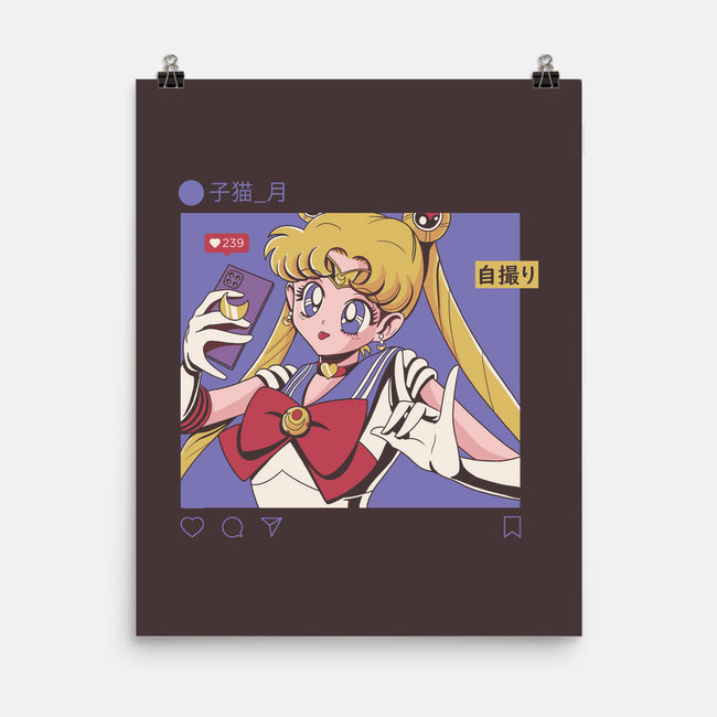 Selfie Sailor-none matte poster-Nihon Bunka