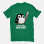 Are You Saying Something-mens heavyweight tee-turborat14