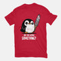 Are You Saying Something-womens fitted tee-turborat14