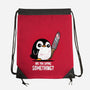 Are You Saying Something-none drawstring bag-turborat14