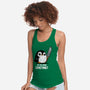 Are You Saying Something-womens racerback tank-turborat14