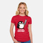 Are You Saying Something-womens fitted tee-turborat14