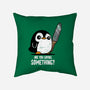Are You Saying Something-none removable cover w insert throw pillow-turborat14
