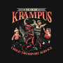 Krampus Christmas-womens racerback tank-momma_gorilla
