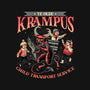 Krampus Christmas-youth crew neck sweatshirt-momma_gorilla