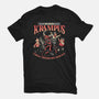 Krampus Christmas-womens basic tee-momma_gorilla