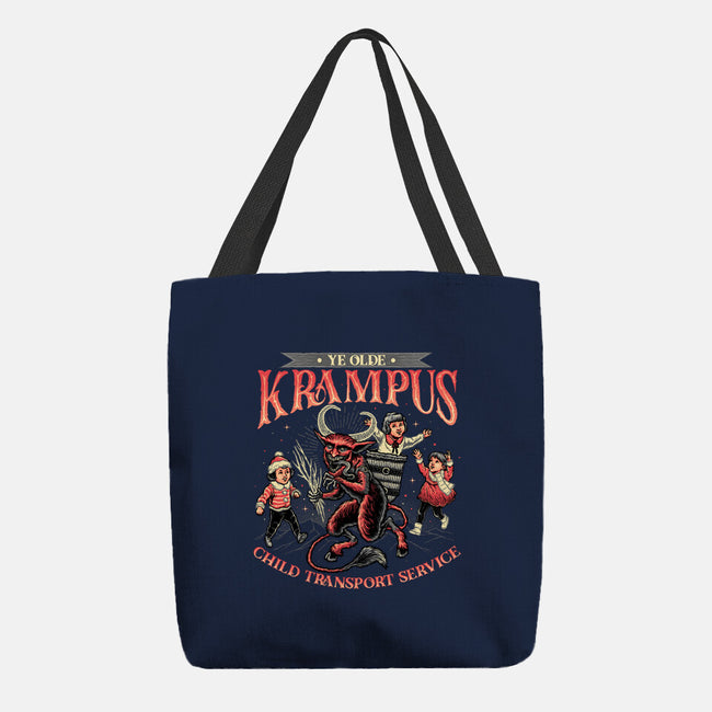 Krampus Christmas-none basic tote bag-momma_gorilla