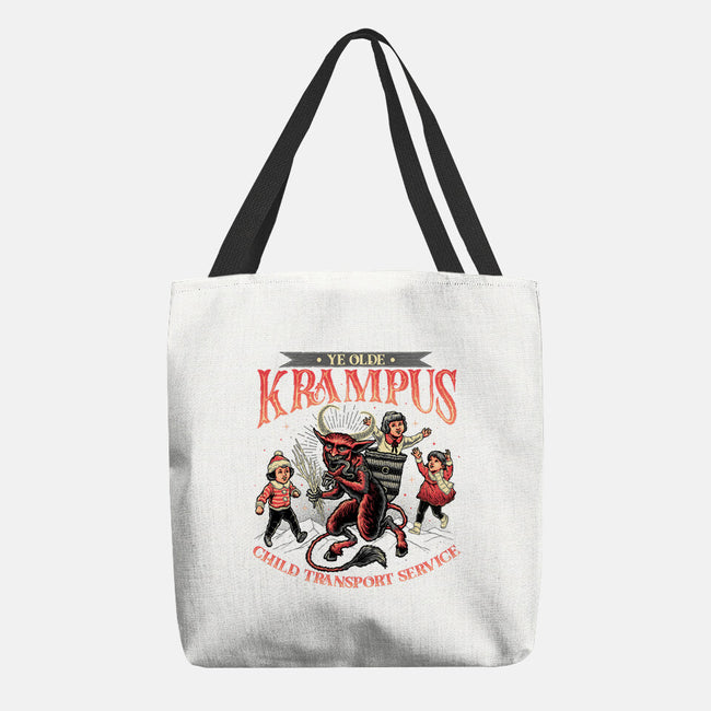 Krampus Christmas-none basic tote bag-momma_gorilla