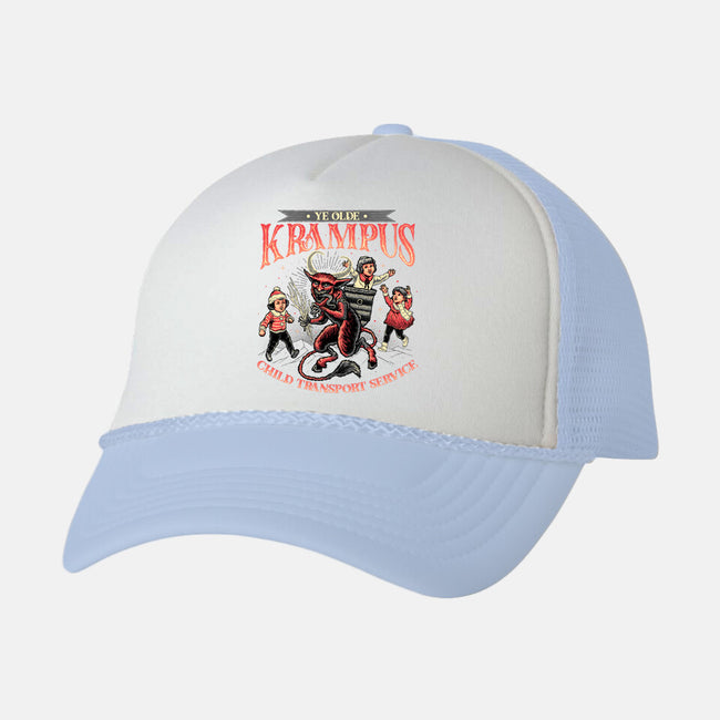 Krampus Christmas-unisex trucker hat-momma_gorilla
