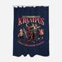 Krampus Christmas-none polyester shower curtain-momma_gorilla