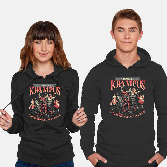 Krampus Christmas-unisex pullover sweatshirt-momma_gorilla