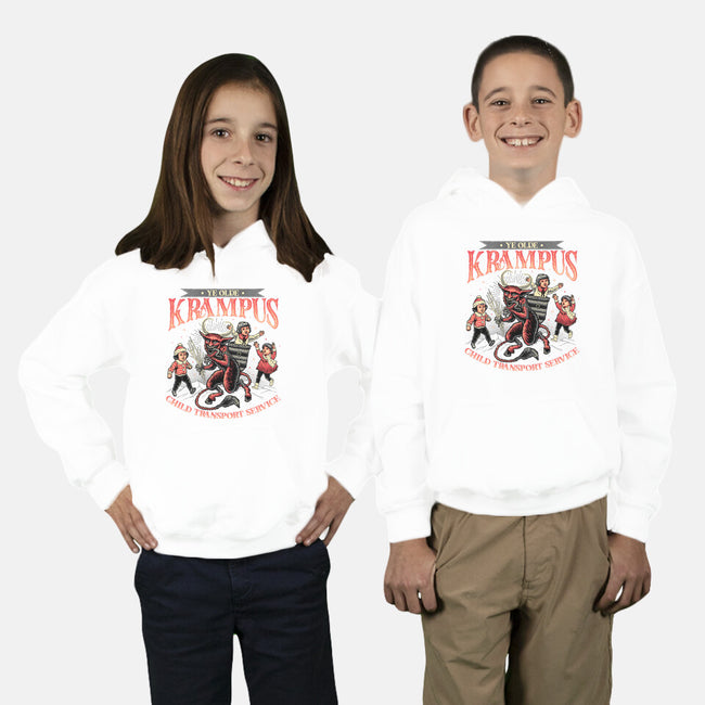 Krampus Christmas-youth pullover sweatshirt-momma_gorilla