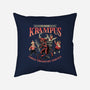 Krampus Christmas-none removable cover w insert throw pillow-momma_gorilla