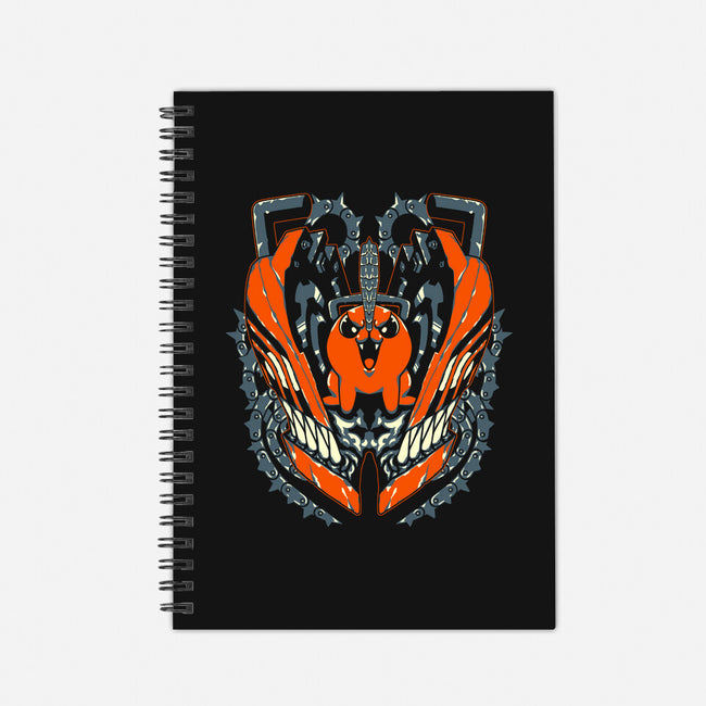 Dangerous One-none dot grid notebook-1Wing