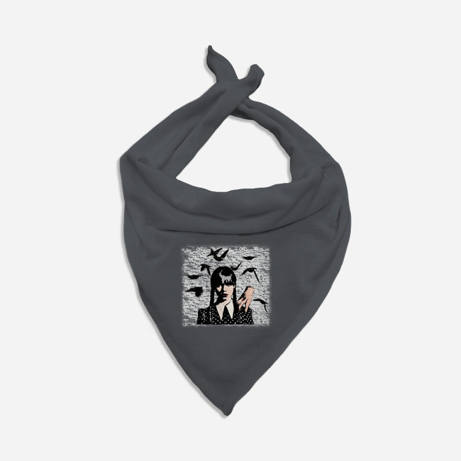 Wednesday Graffiti-cat bandana pet collar-Millersshoryotombo