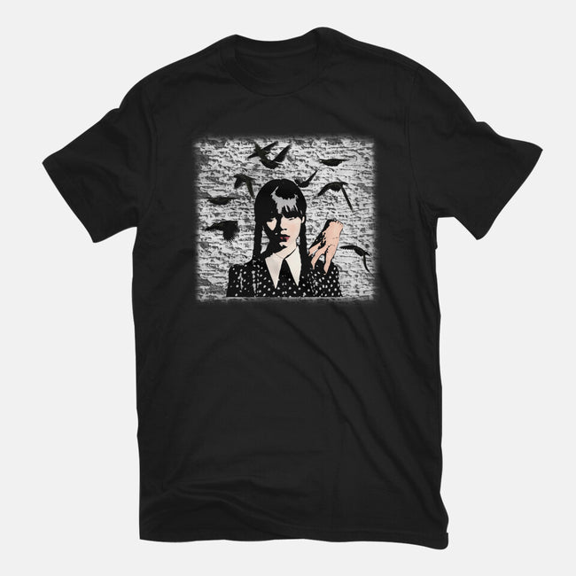 Wednesday Graffiti-youth basic tee-Millersshoryotombo