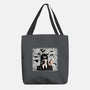 Wednesday Graffiti-none basic tote bag-Millersshoryotombo