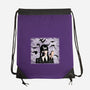 Wednesday Graffiti-none drawstring bag-Millersshoryotombo