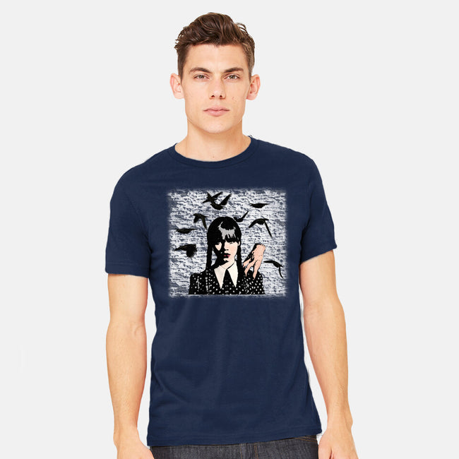 Wednesday Graffiti-mens heavyweight tee-Millersshoryotombo
