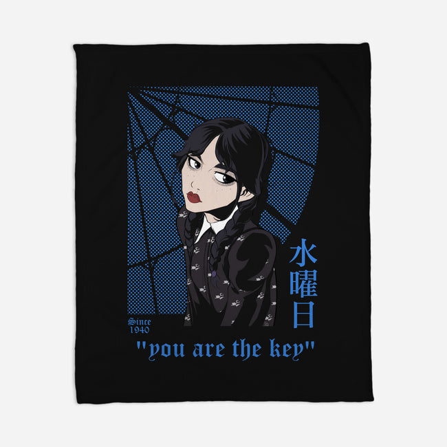 You Are The Key-none fleece blanket-Nihon Bunka