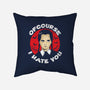 Of Course I Hate You-none removable cover w insert throw pillow-turborat14