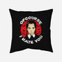Of Course I Hate You-none removable cover throw pillow-turborat14