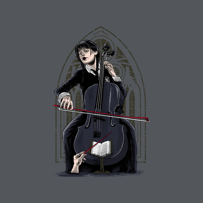 The Addams Orchestra-none glossy sticker-zascanauta