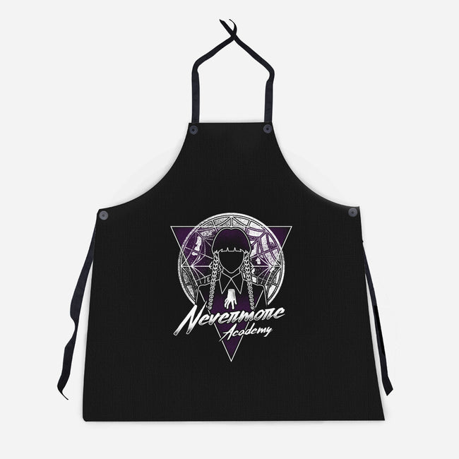 Stained Glass Moonlight-unisex kitchen apron-Logozaste