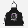 Stained Glass Moonlight-unisex kitchen apron-Logozaste