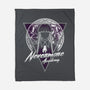 Stained Glass Moonlight-none fleece blanket-Logozaste