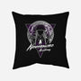Stained Glass Moonlight-none removable cover w insert throw pillow-Logozaste