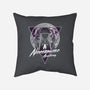 Stained Glass Moonlight-none removable cover w insert throw pillow-Logozaste