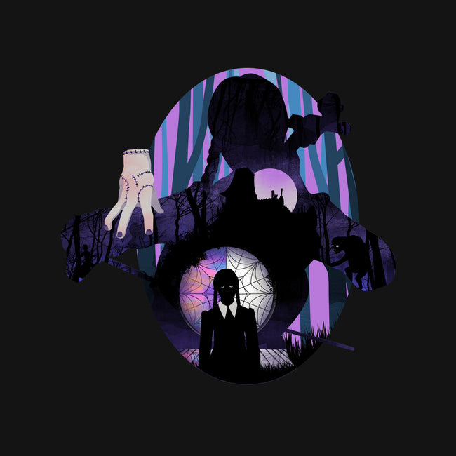 Nevermore Night-none removable cover w insert throw pillow-dandingeroz