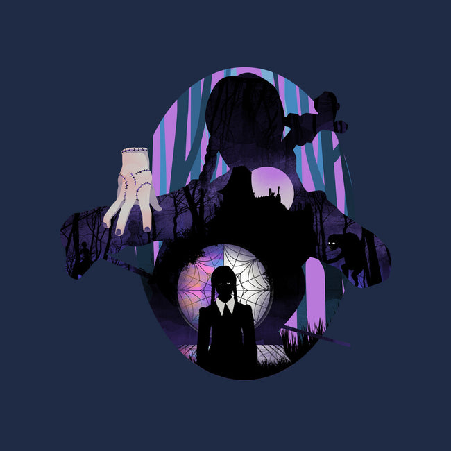 Nevermore Night-none removable cover w insert throw pillow-dandingeroz