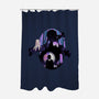 Nevermore Night-none polyester shower curtain-dandingeroz