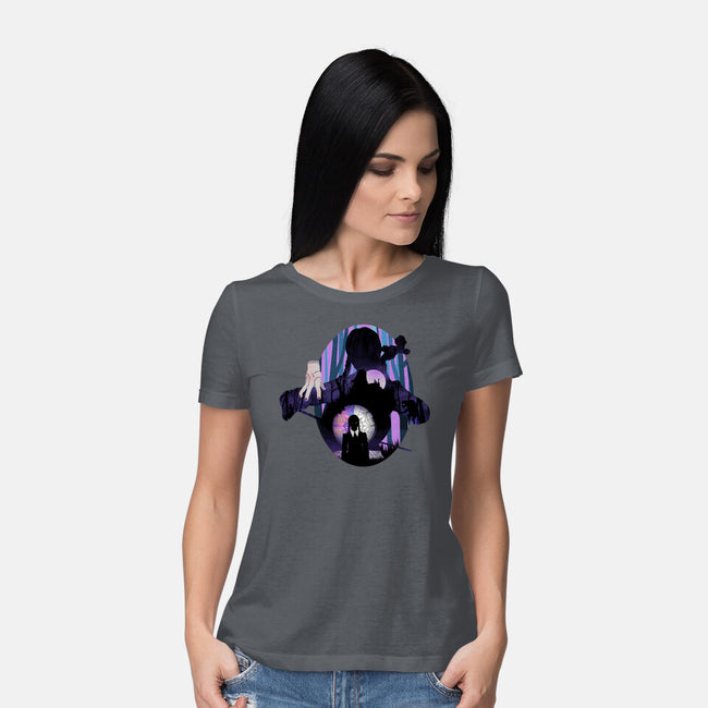 Nevermore Night-womens basic tee-dandingeroz