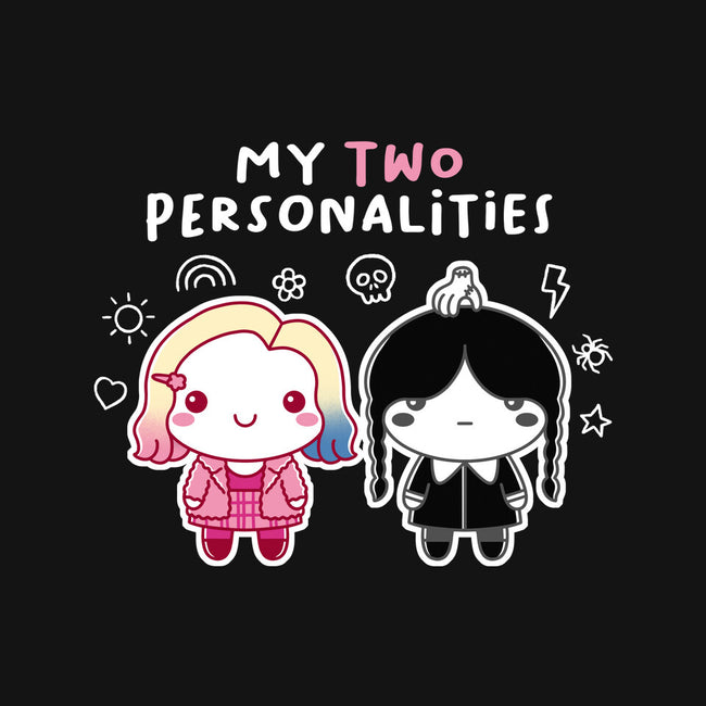 Two Personalities-none drawstring bag-paulagarcia